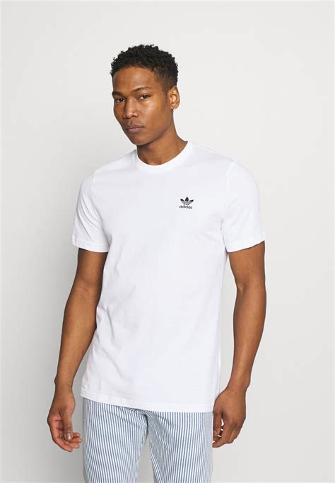 adidas t shirt damen weiß zalando|Weiße Adidas T.